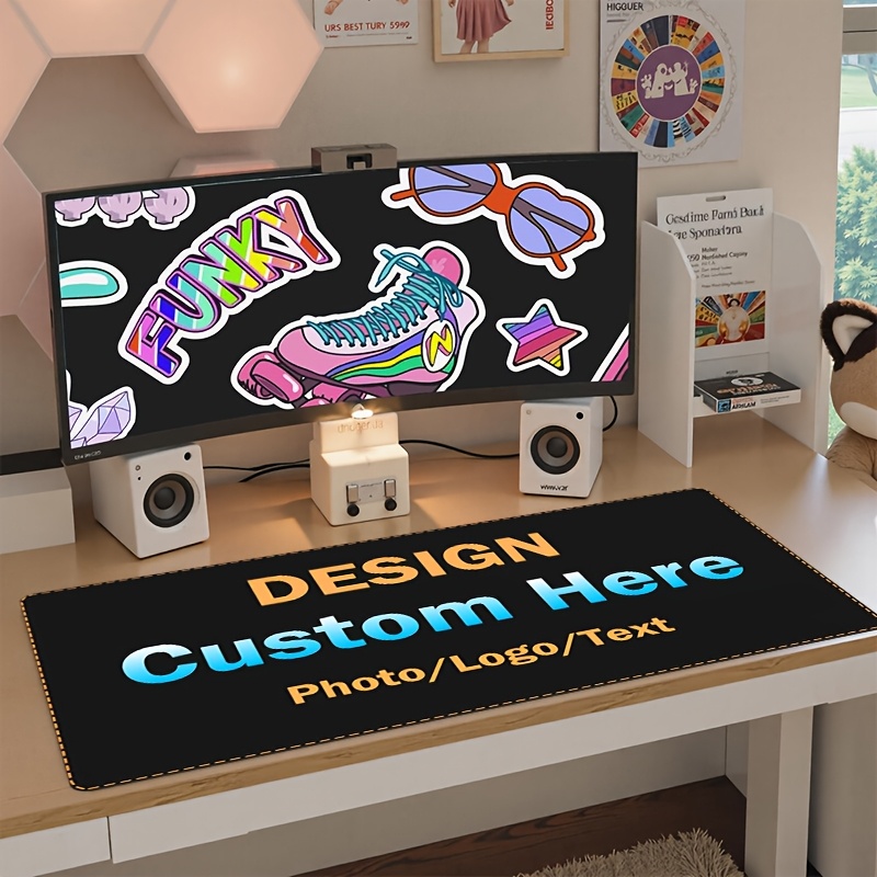 Custom Mouse Pad Personalized  - Home Office Logo ulasan dan harga