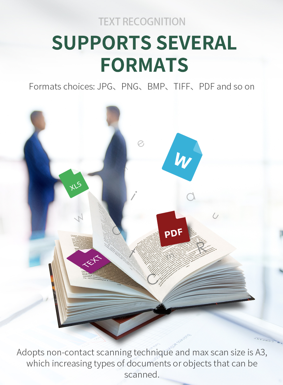 High Speed Automatic Book Scan - Document Scanner Portable ulasan dan harga
