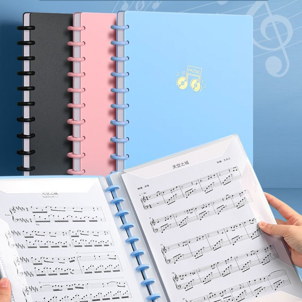 New Plastic Music Score Folder - Document Scanner Portable ulasan dan harga