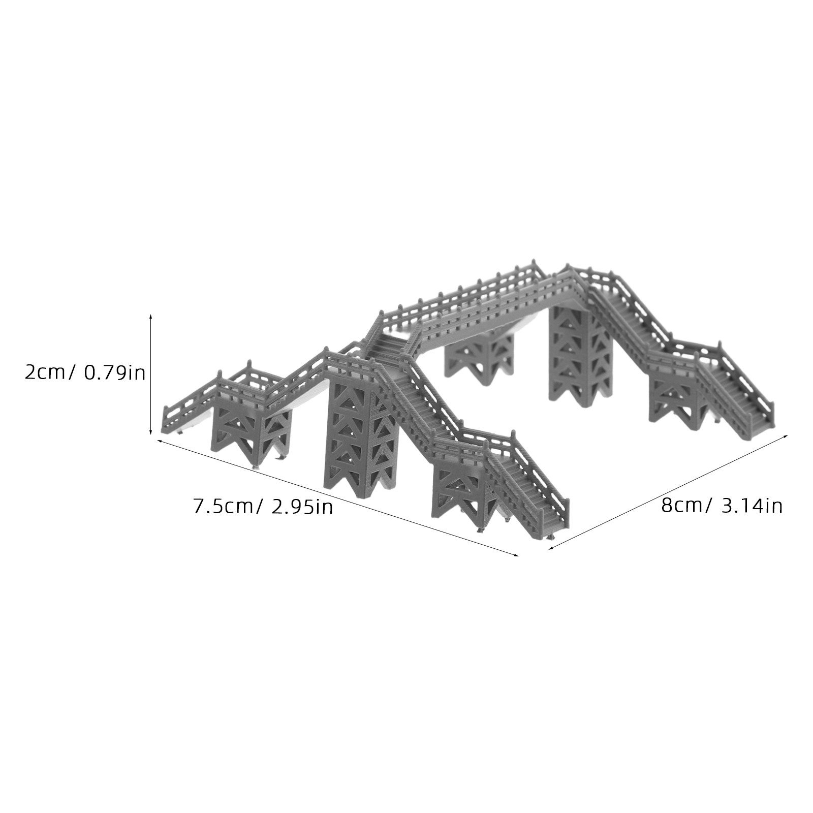 Mini Footbridge Plastic for Tr - Home Office Layout ulasan dan harga