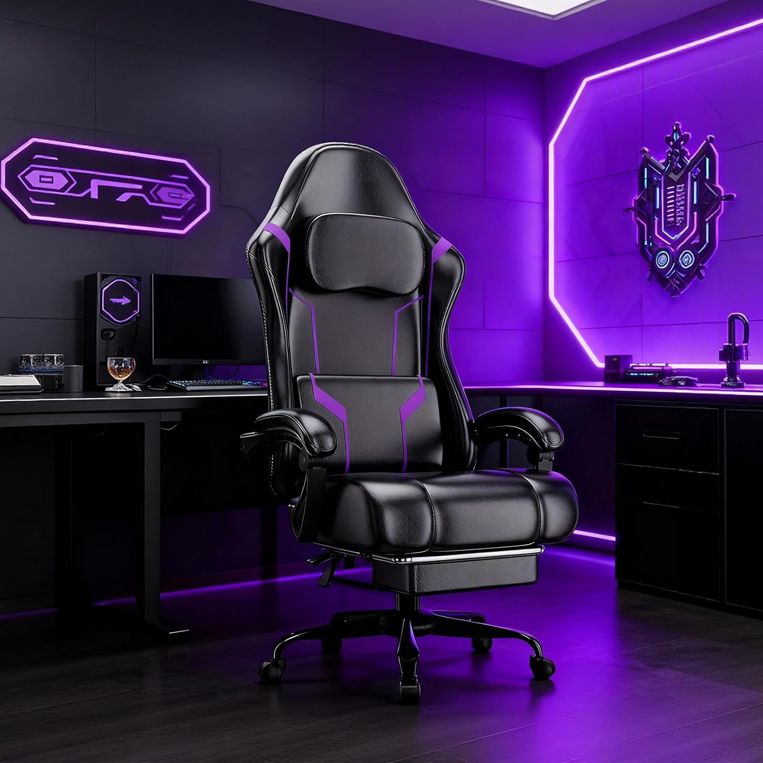 Ergonomic Gaming Chair with Po - Ergonomic Office Chair ulasan dan harga
