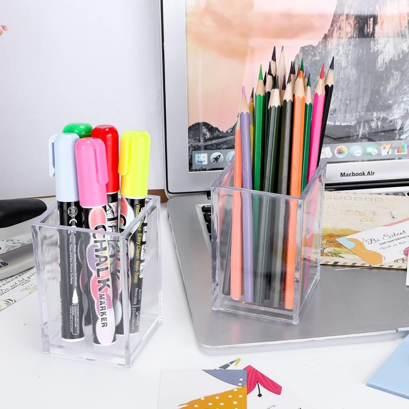 12pcs Clear Acrylic Makeup Bru - Home Office Work Table ulasan dan harga
