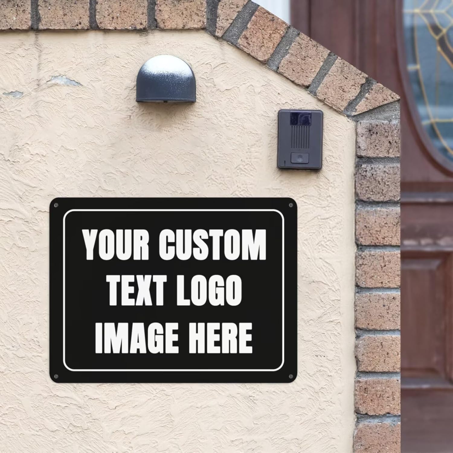 Custom Sign Personalized Metal - Home Office Logo ulasan dan harga