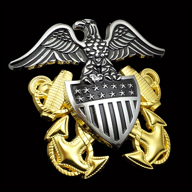 US Naval Officer Hat Badge Eag - Home Office Logo ulasan dan harga