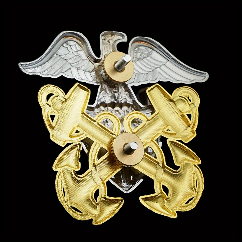 US Naval Officer Hat Badge Eag - Home Office Logo ulasan dan harga