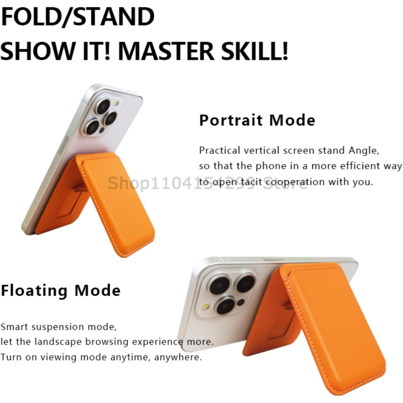 Magnetic Wallet Card Holder Le - Document Holder Stand ulasan dan harga